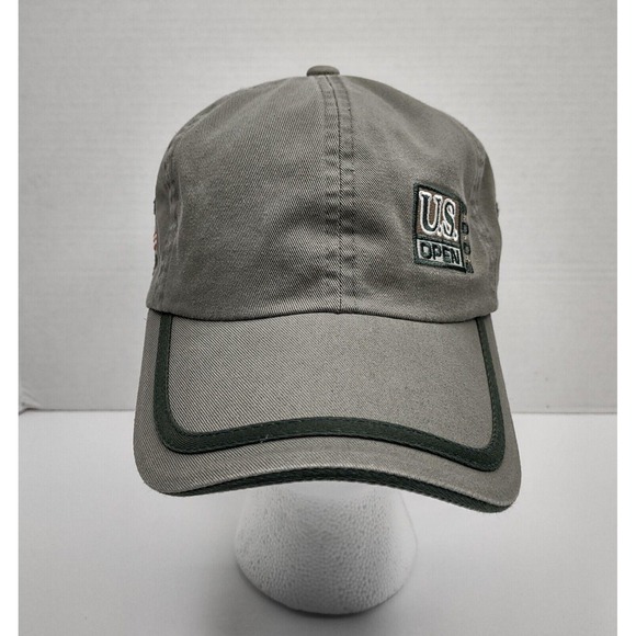 US Open Olympia Fields 2003 Hat Cap Olive Green Adjustable Cotton Imperial - Picture 1 of 7
